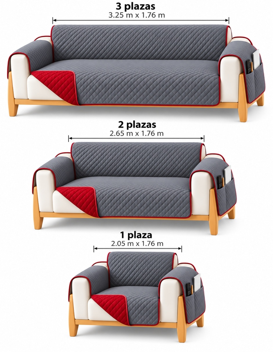 Funda sillón Sí 3 piezas 2