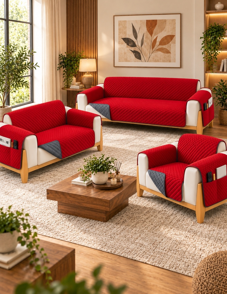 Funda sillón Sí 3 piezas 4