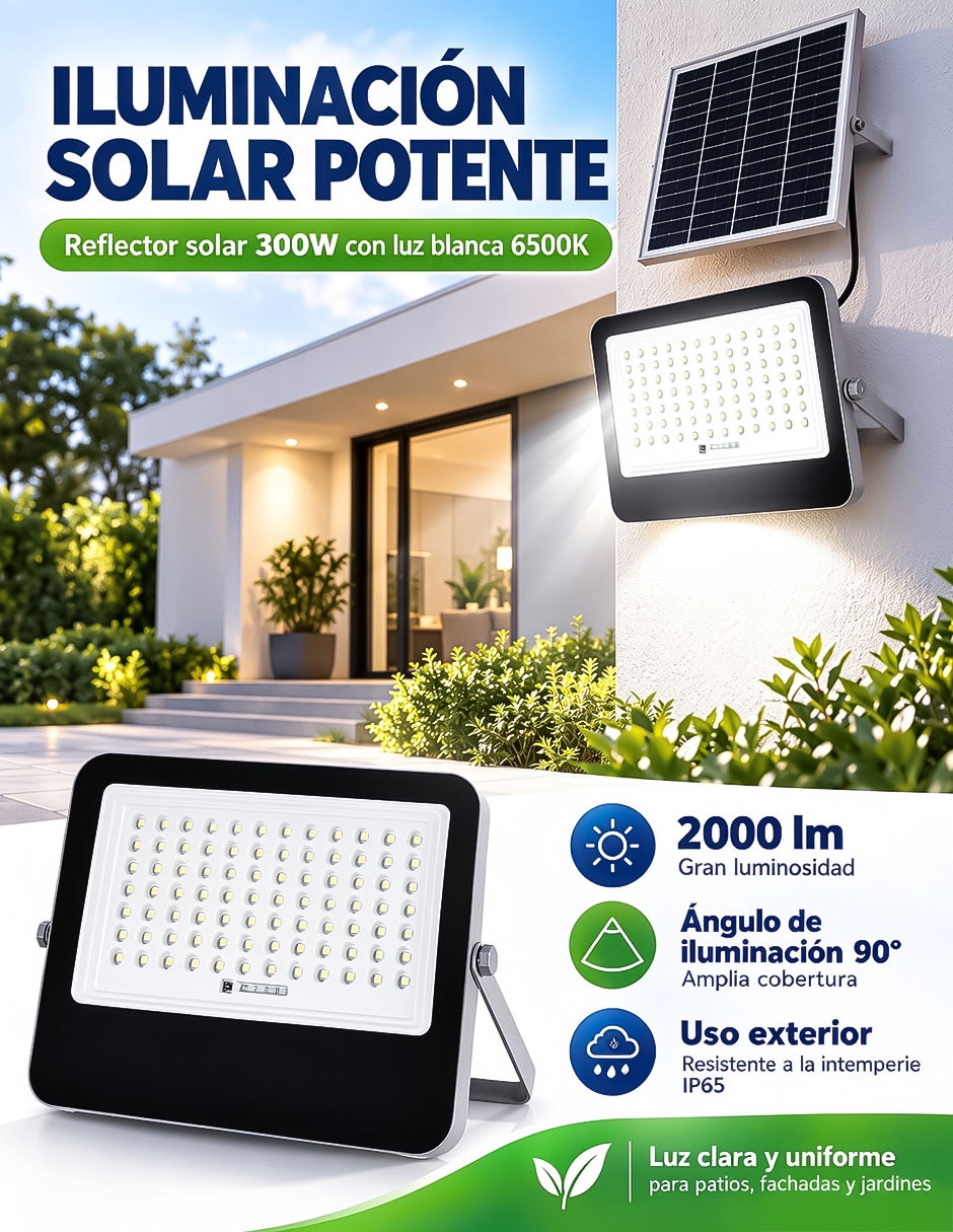 Lámpara solar led 7