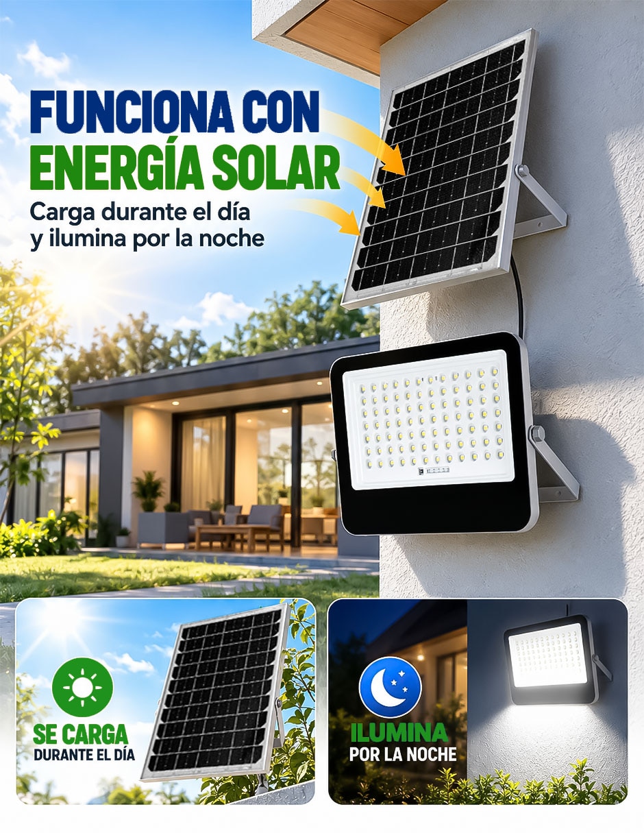 Lámpara solar led 3