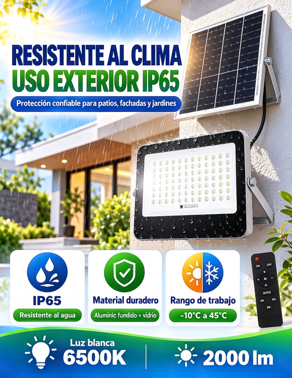 Lámpara solar led 4