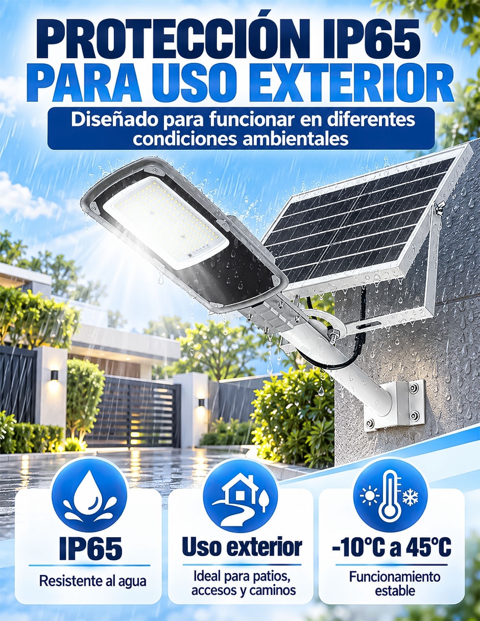 Lámpara solar led 5