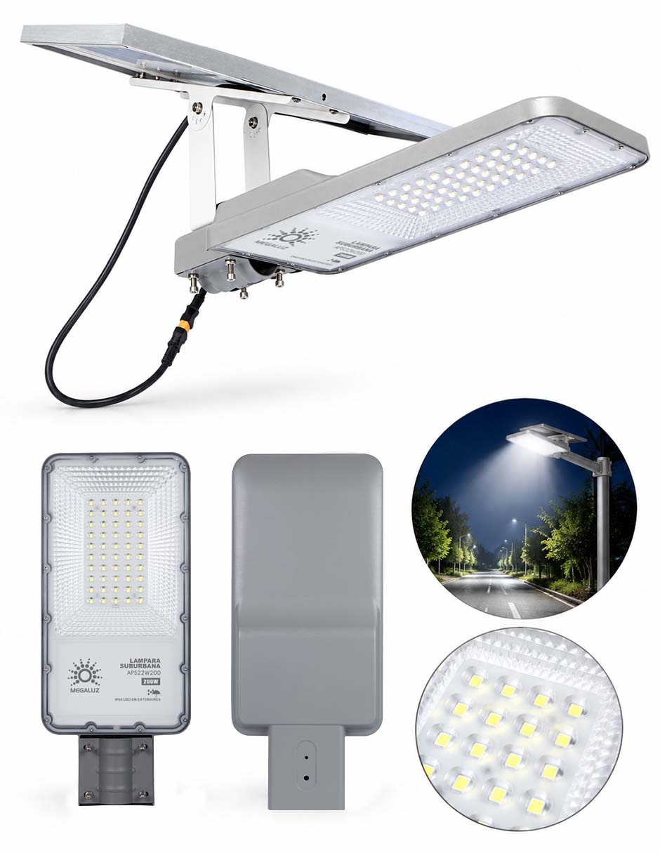 Lámpara solar led 3