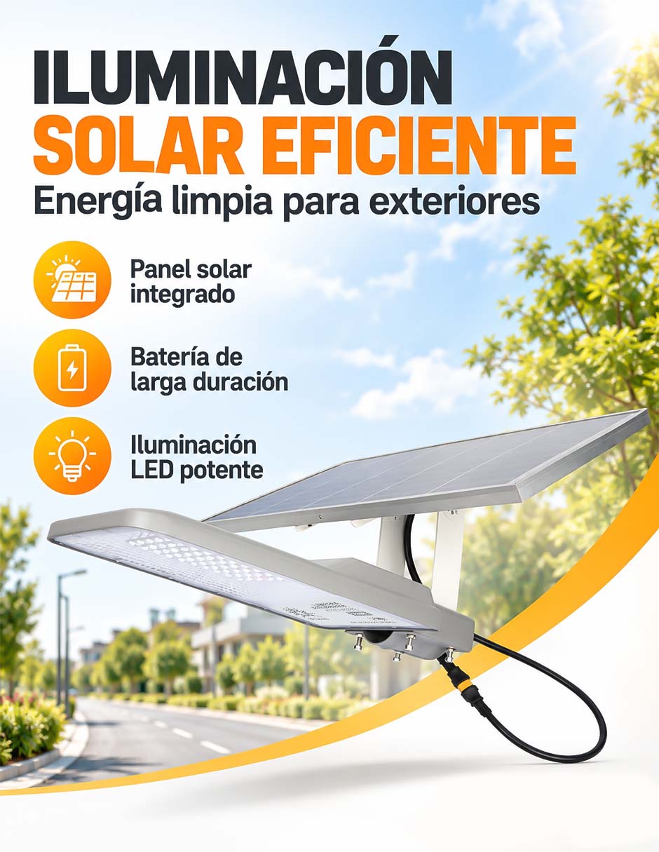 Lámpara solar led 4