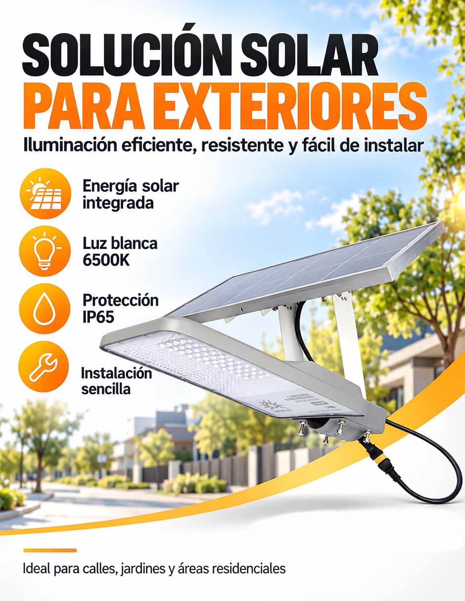 Lámpara solar led 5