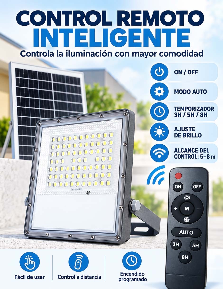 Lámpara solar led 2