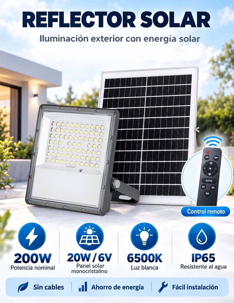Lámpara solar led 4