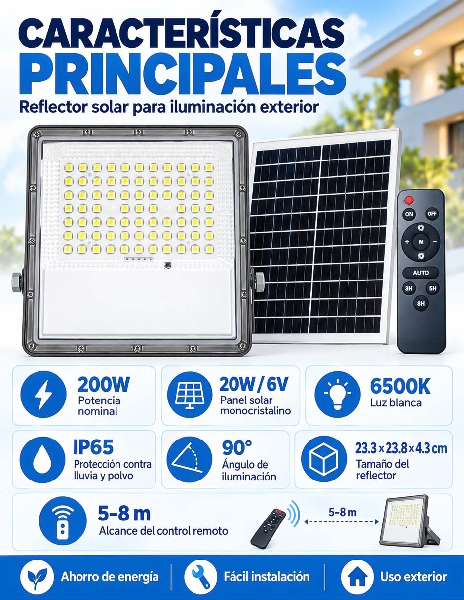 Lámpara solar led 5