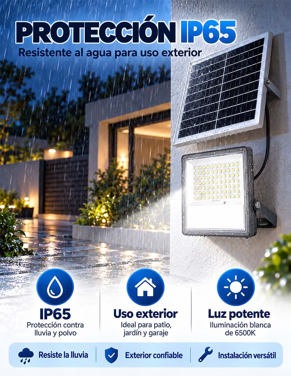 Lámpara solar led 6